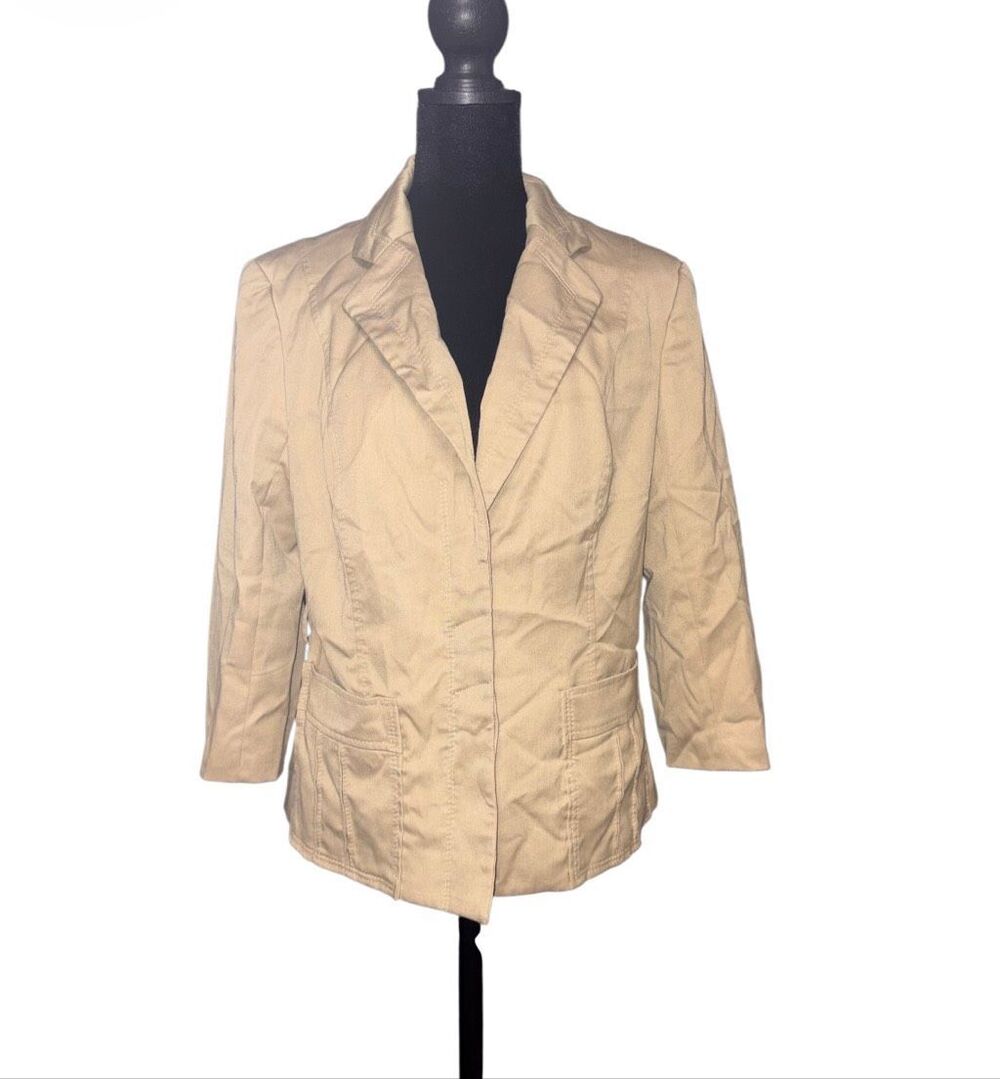 The Limited Hidden Button Blazer